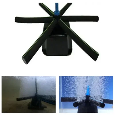 AirOxi Spider Model-X - Ready to Use Plastic Hollow Base 1.2 mtr Aeration Tube Use in Aquaculture (Pack of 2)